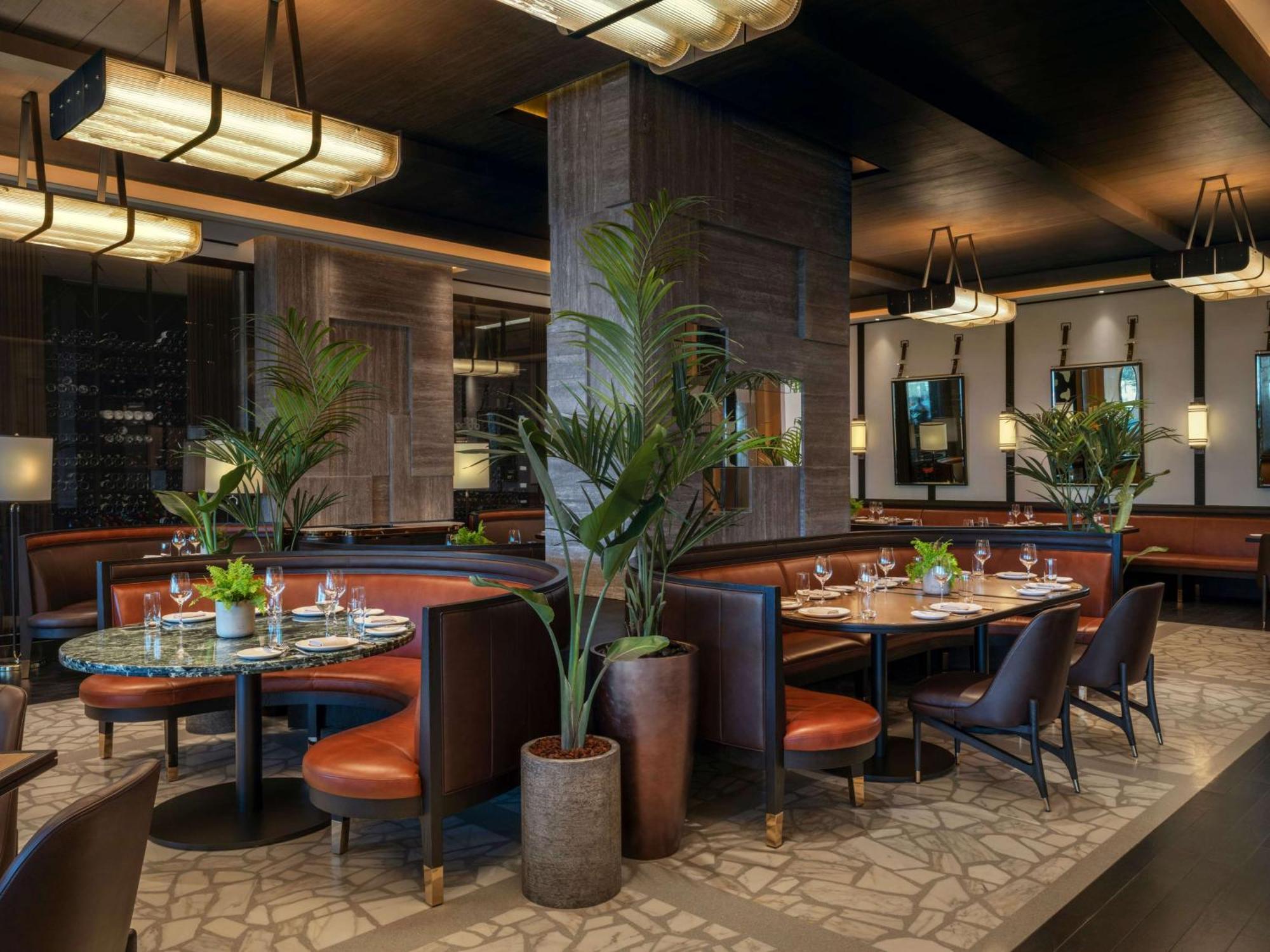 Waldorf Astoria Doha Lusail Bagian luar foto The interior of the restaurant