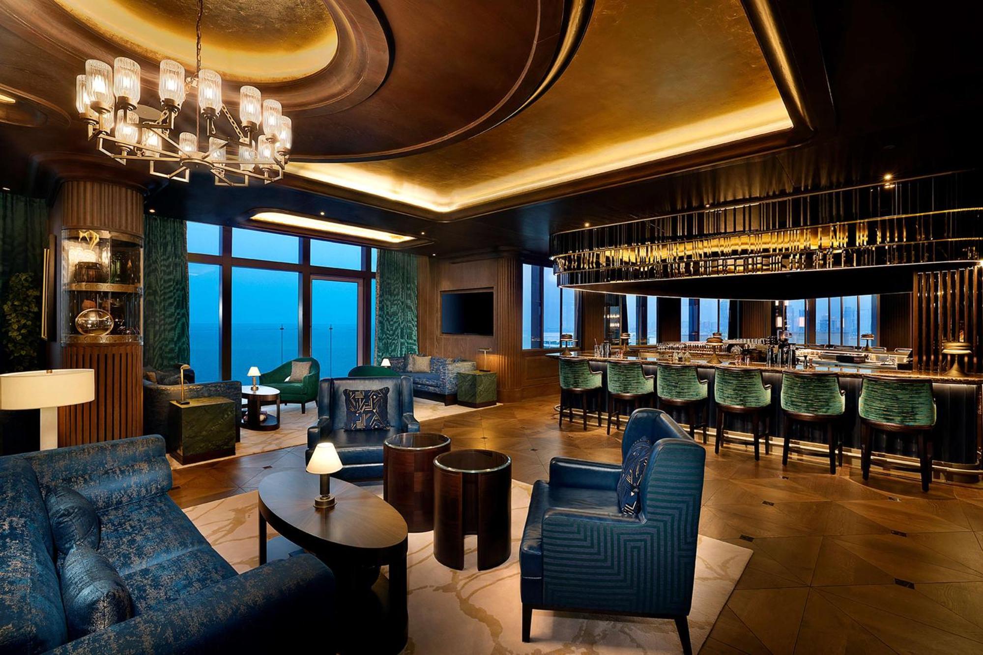 Waldorf Astoria Doha Lusail Bagian luar foto The lounge at the Westin Seoul